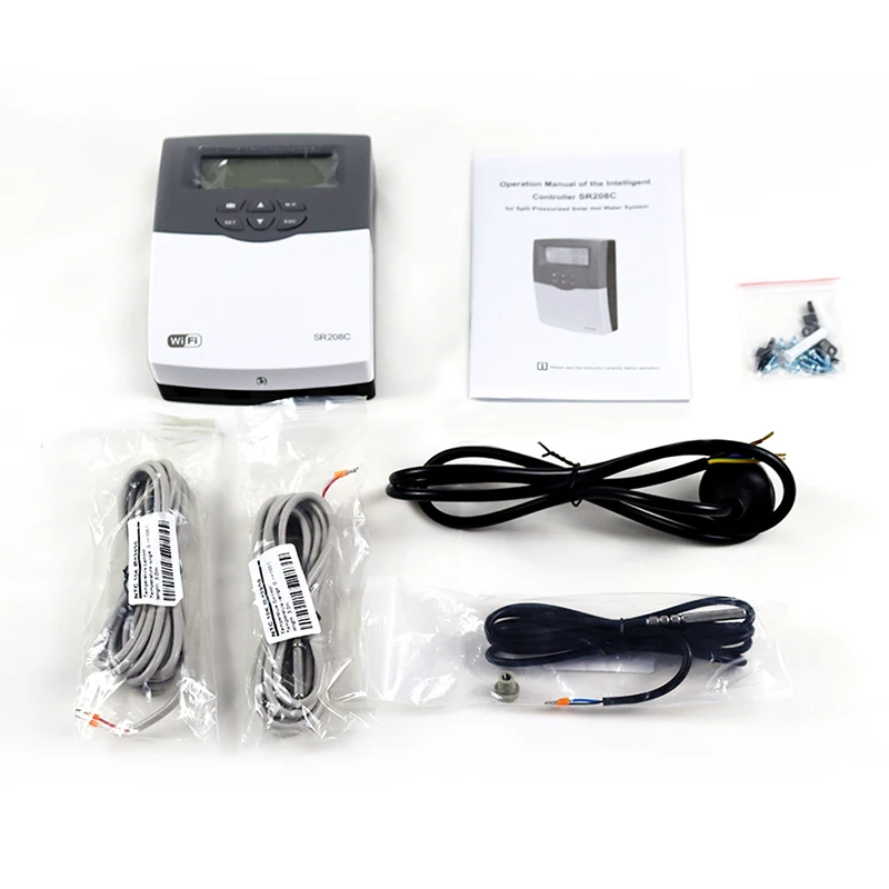 WIFI 220V controller of solar water heater, used for separated pressurized solar hot water system
