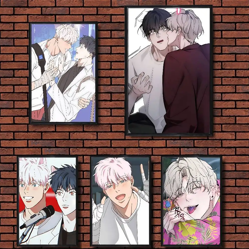 

Underground boxing Mignon Poster Prints Wall Art Picture Painting Gift Living Room Restaurant Bar Large Dec Sticker