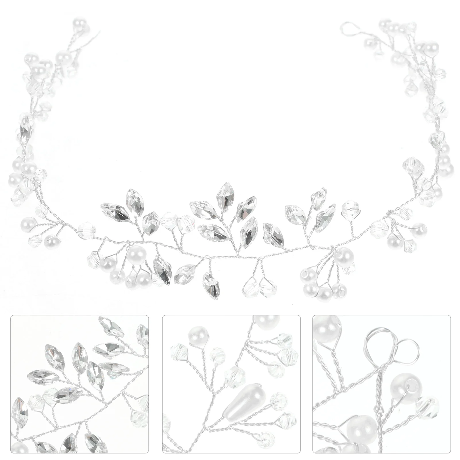 

Elegant Rhinestone Bridal Hair Vine Wedding Headband Bride Hair Accessories Stunning Wedding Headpiece Bridal Headband