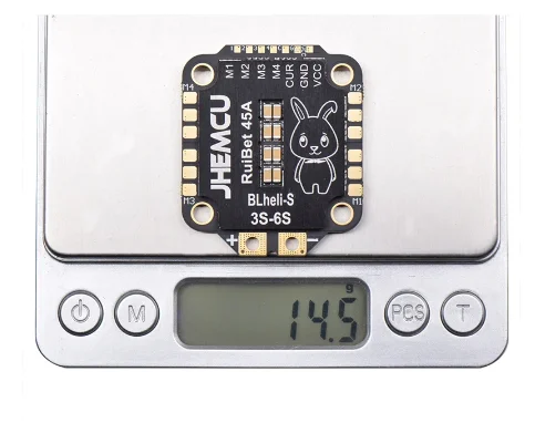 JHEMCU RuiBet 45A 55A BLHELI_S Dshot600 3-6S Tanpa Sikat 4in1 ESC 30X30mm untuk FPV Gaya Bebas Pengendali Penerbangan Bagian DIY