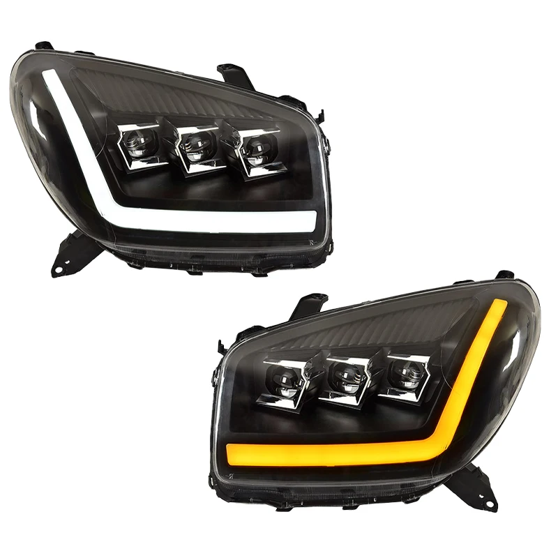 YU GUANG for Toyota RAV4 Accessories 2000 2004 LED Headlights Head Lamp Upgrade LED Dual Lens Front Projectors Headlamp