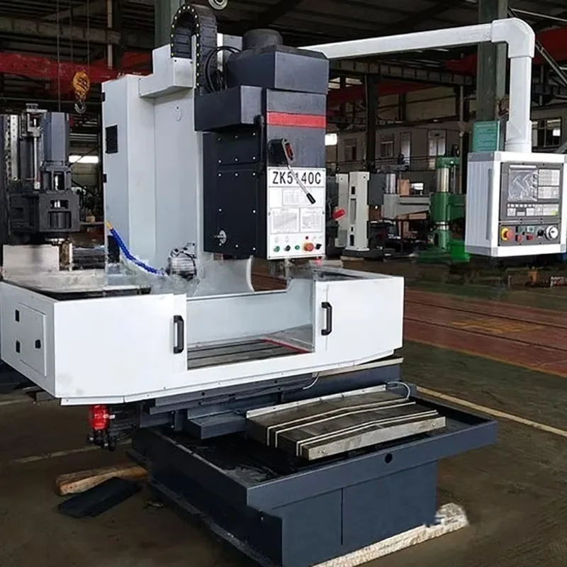 Posizionamento automatico di precisione verticale Drilg Hine Zk5140 Servomotore a coppia elevata Sistema di controllo numerico Nuova pompa