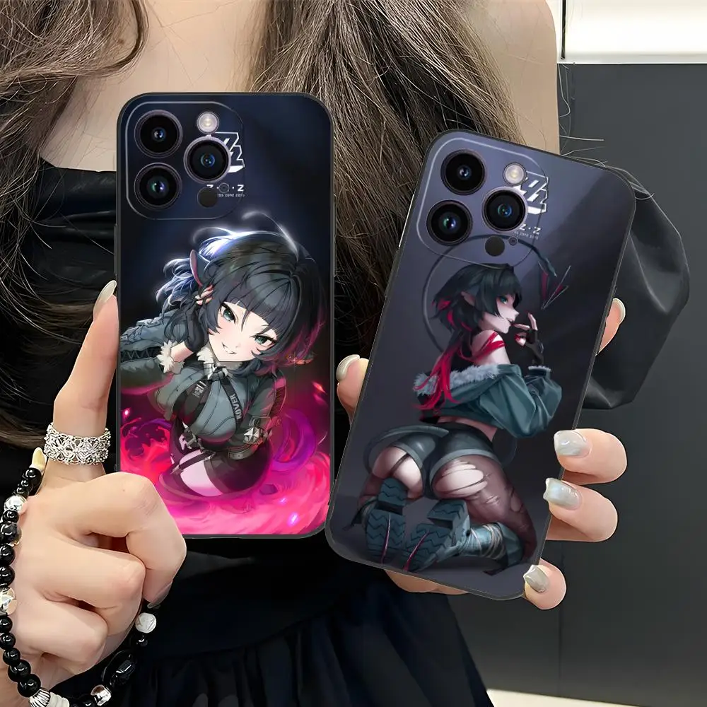 

Чехол для телефона Zenless Zone Zero Jane Doe для iPhone 17, 16, 15, 14, 13, 12, 11 X XR XS 8 7 Pro Max Plus, мини-цветный защитный роскошный чехол