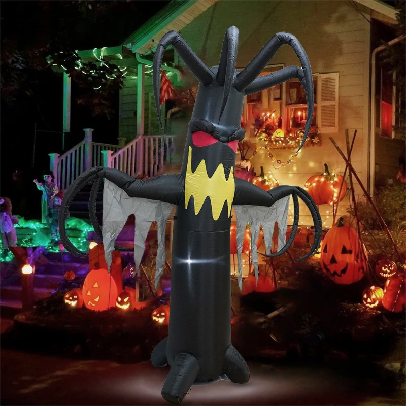 

Halloween horror tree air model atmosphere props 2.4 meters inflatable devil tree air model courtyard decoration tricky air