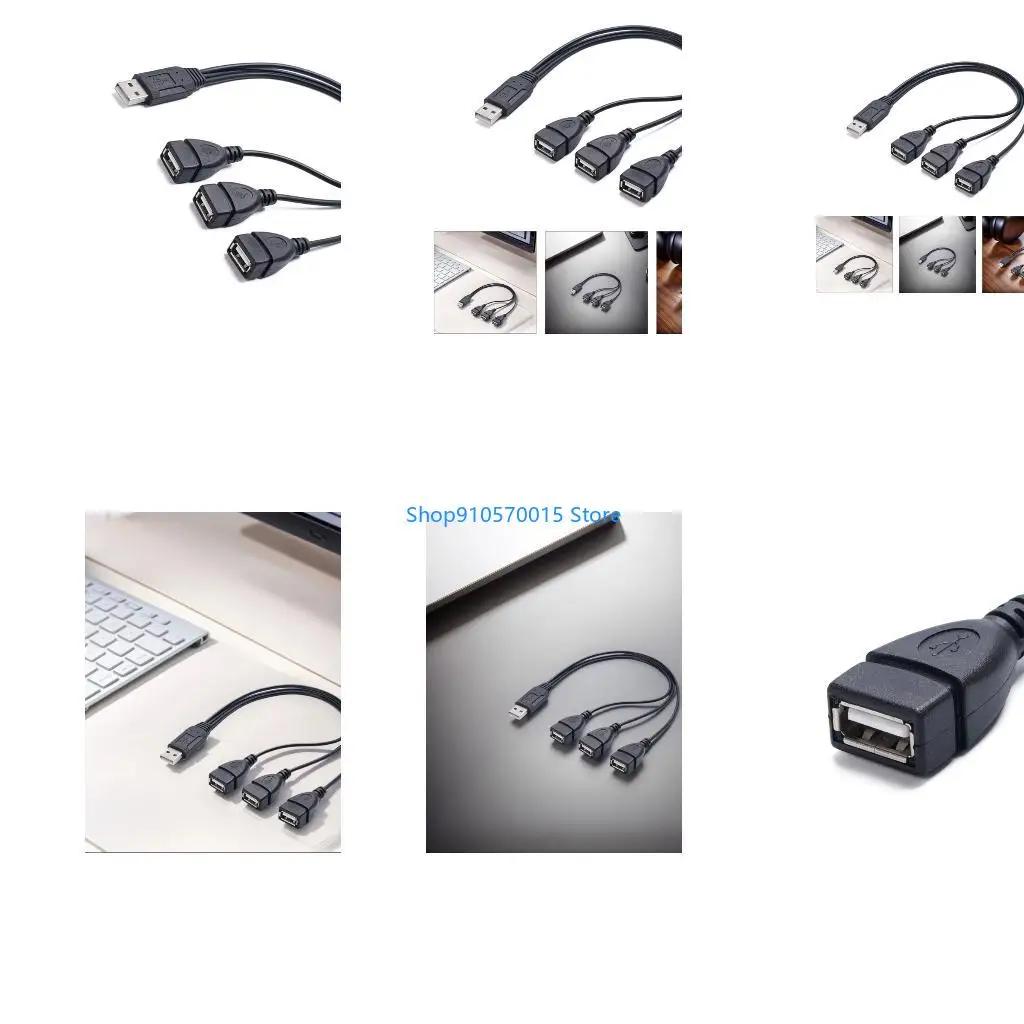 B95C USB Extension Splitter Cable For Simultaneous Power And Data Transmission