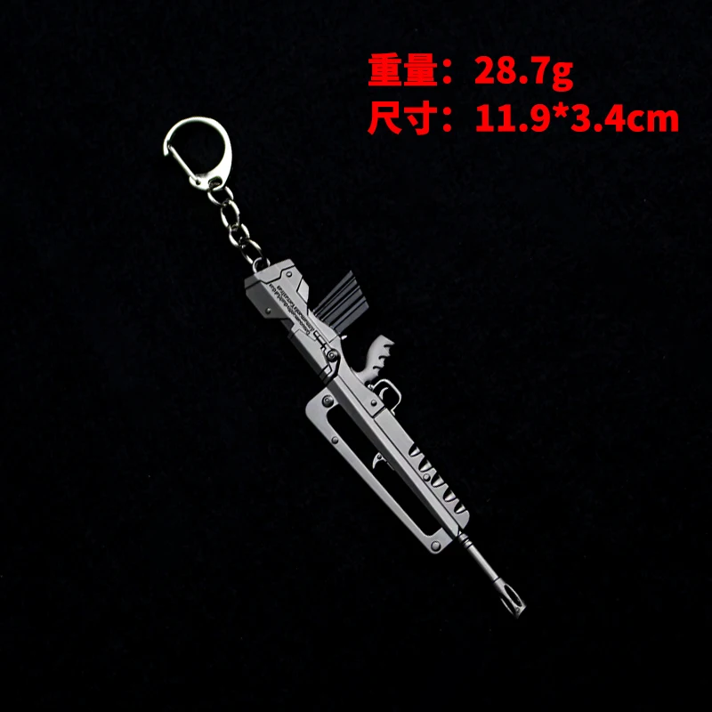 Fort Keychain Battlegrounds Backpack 98k Mini Gun M416 Toys Key Ring Woman Man Jewelry Wholesale