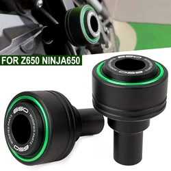 For Kawasaki Z 650 Z650 Z650RS Ninja650 ninja 650 2017-2024 2023 Motorcycle Frame Sliders Falling Crash Protectors Accessories