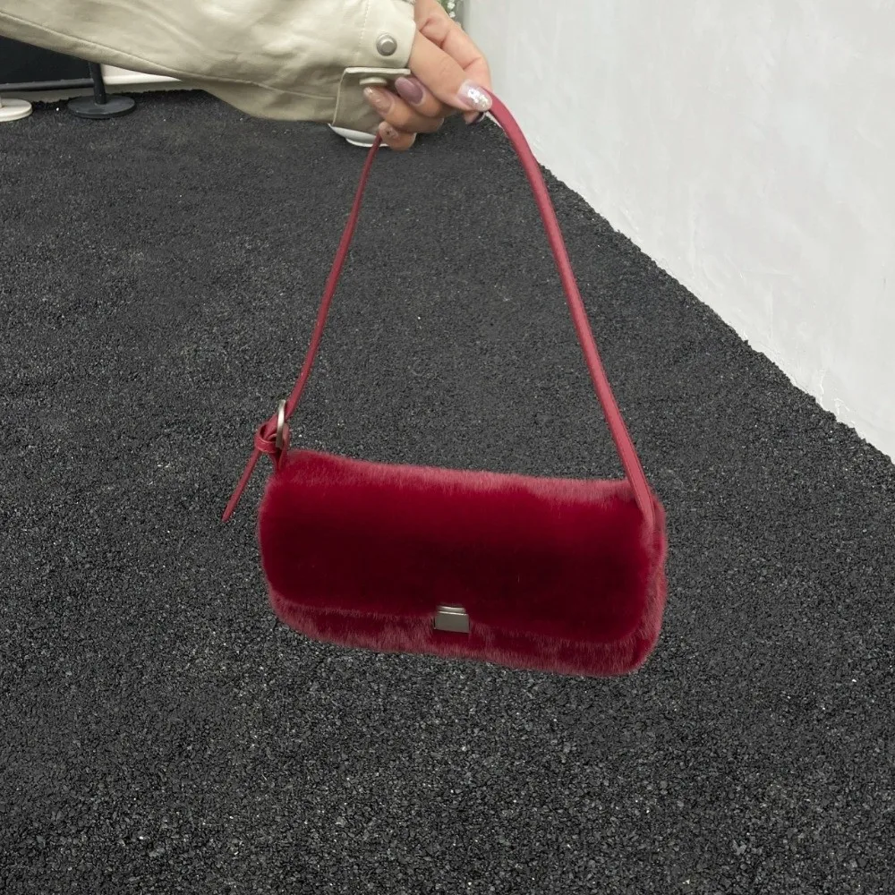 

Модная сумка через плечо, однотонная квадратная сумка для подмышек, женская сумка на молнии с откидной крышкой