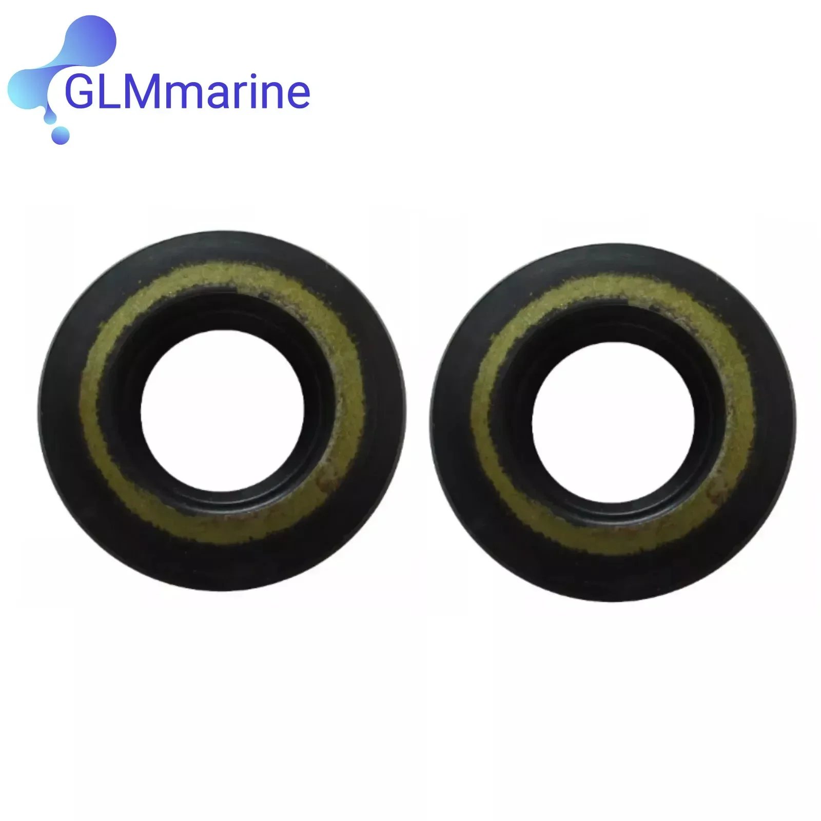 

2Pcs Oil Seal 93101-13018-00 for Yamaha Outboard 9.9HP 15HP 2001-2009 Engine Replacement F15-04000008 85658