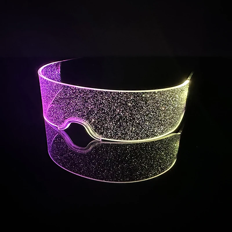 New Colorful LED Glasses Women Men Decor Eyewear Luminous Party Glasses Glowing For  Rave Night Club Bar  Dancing Party