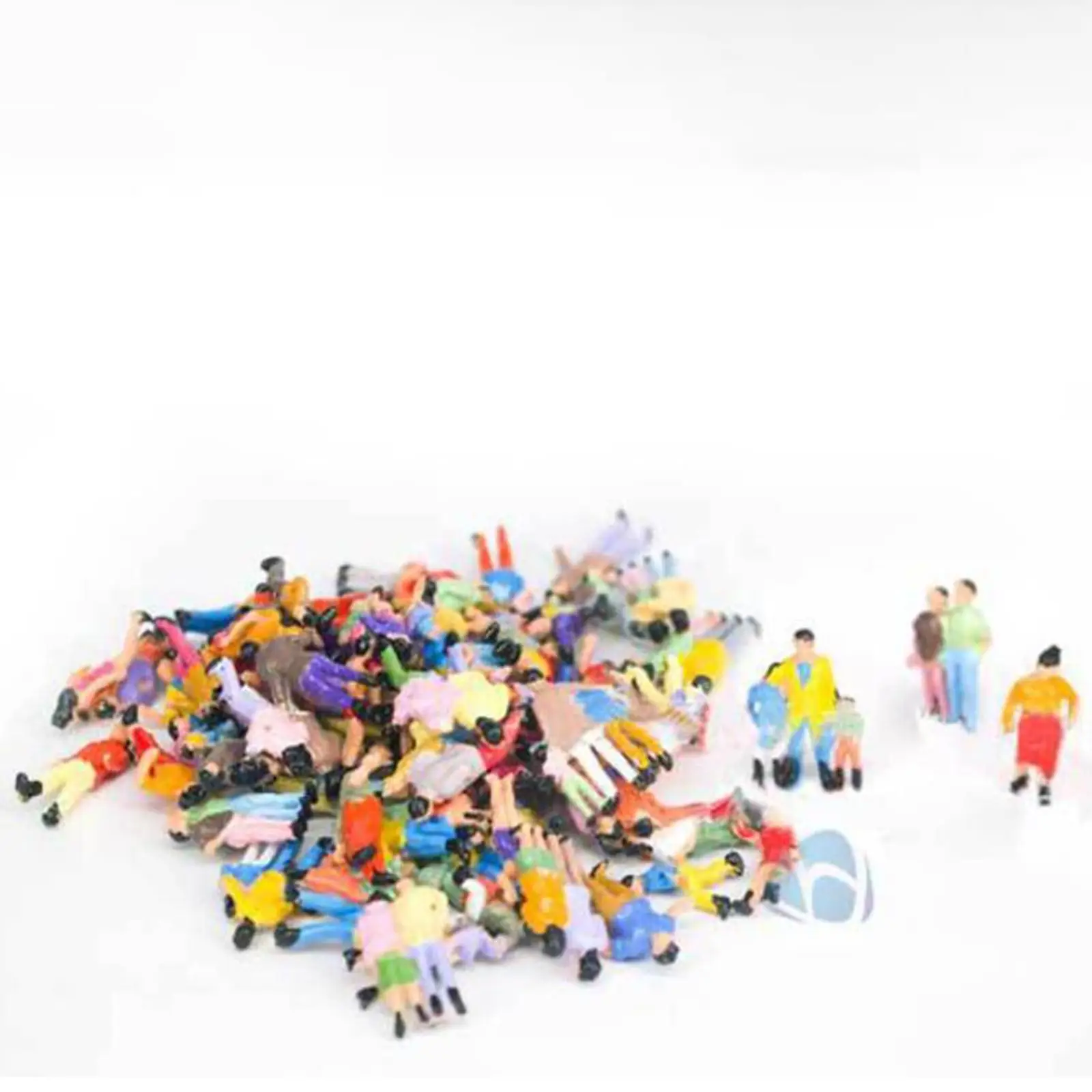 

Miniature People Figures 1 87 Scale Resin Painted Tiny Models for Sand Table Scene Micro Landscape Dollhouse Decor