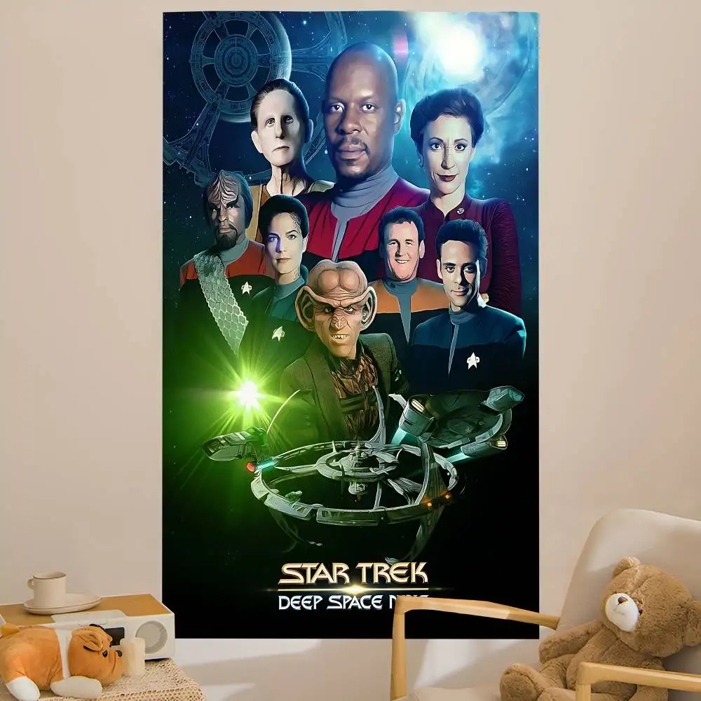 Sci Fi Series S-Star T-Trek Movie Hippie Wall Hanging Tapestries Bohemian Wall Tapestries Mandala INS Home Decor