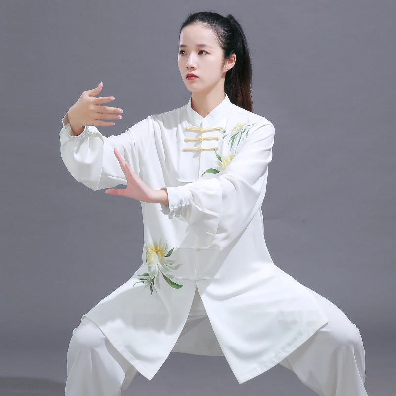 Neues High-End-Tai-Chi-Uniform-Set für Männer und Frauen, Kampfsport-Performance- und Wettkampf-Outfit, Tai-Chi-Übungsanzug