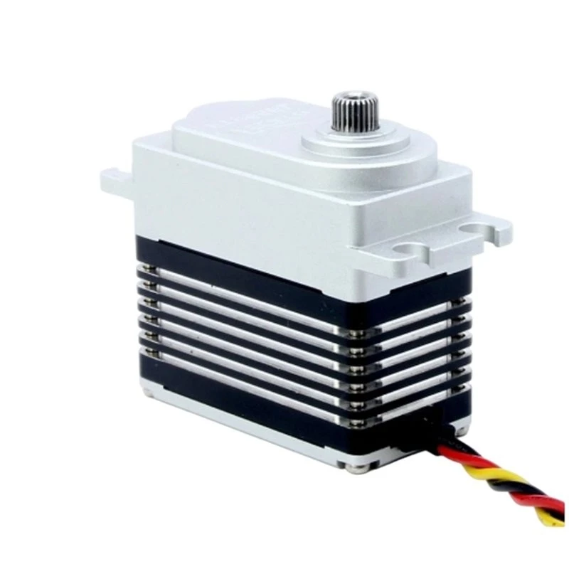 [NEW!CCDD】 FT955BL Waterproof RC Servo Ultra Fast Digital Servo 180° High Torque 55KG For RC Car Robot