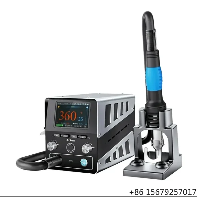 Intelligent Hot Air Gun Soldering Station 1400W Aixun H314 Smart Heat Digital Station for BGA Rework Heating Station