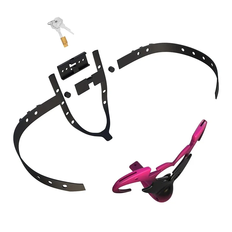 The Devil's Eye Chastity Cage Sissy Chastity Lock Adjustable Chastity Pants Device Sex Toy for Man Gay BDSM Bondage Cock Cage view 4