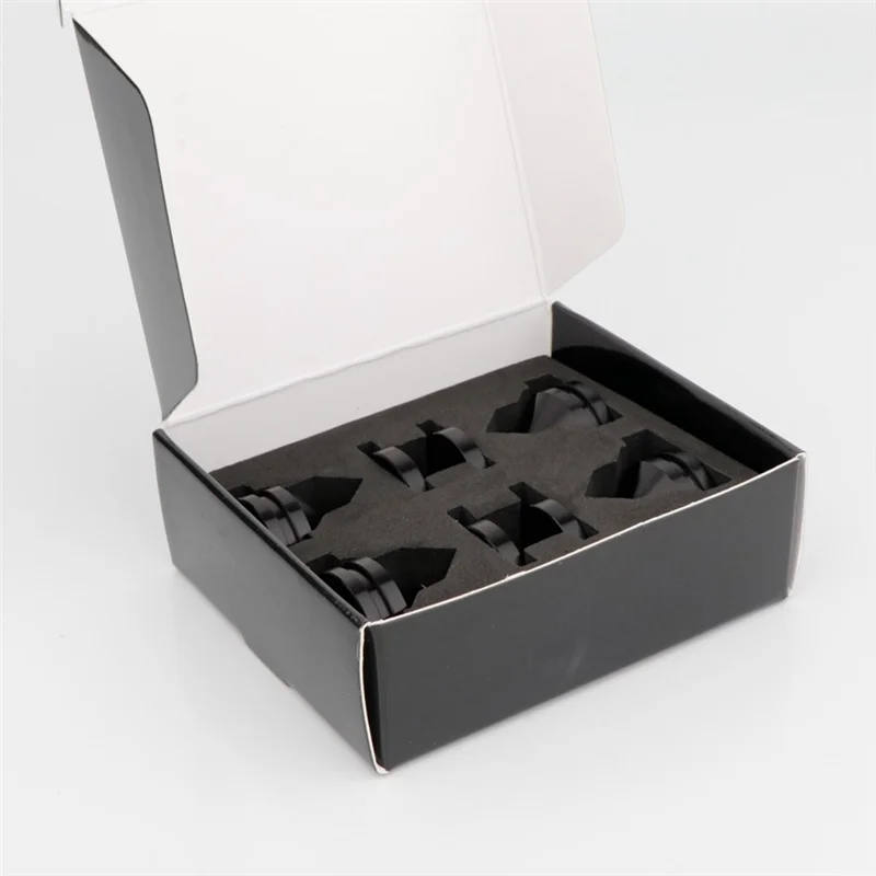 

B47C 4 шт. подставка для динамика, подставка для ног, алюминиевый сплав, металлический амортизирующий конус, напольная подставка для ногтей, подставка для проигрывателя компакт-дисков M23 * 20 B