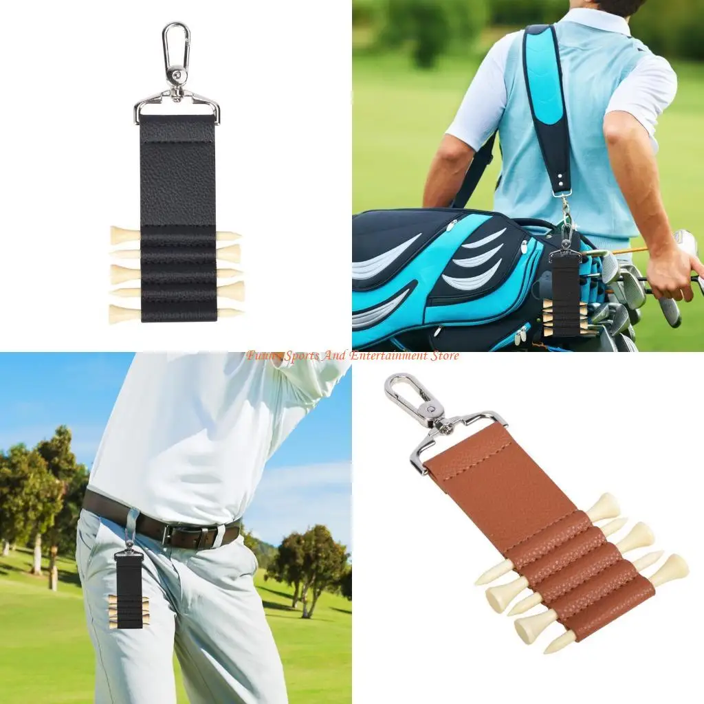 

C4DE Golf Tees Keyring Storage Case Durability For Outdoor Sports Enthusiasts