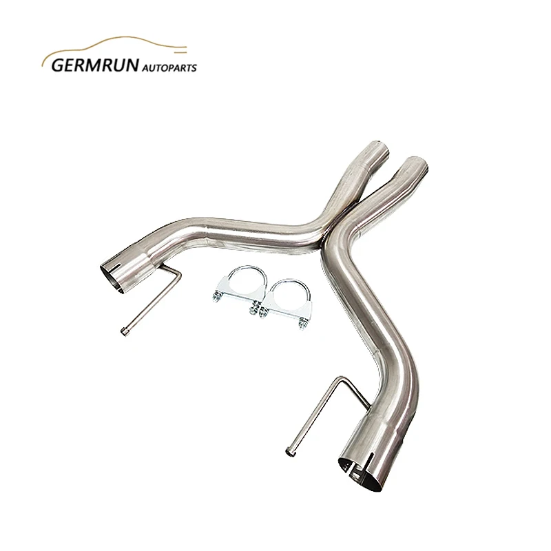 

CATBACK EXHAUST X-PIPE KIT FOR 05-10 -FORD -MUSTANG 4.6L V8 STAINLESS STEEL 2.5"OD