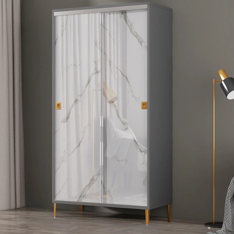 modern Nordic clothes closet simple light luxury bedroom Wardrobe practical storage armadio camera da letto Organizer furniture