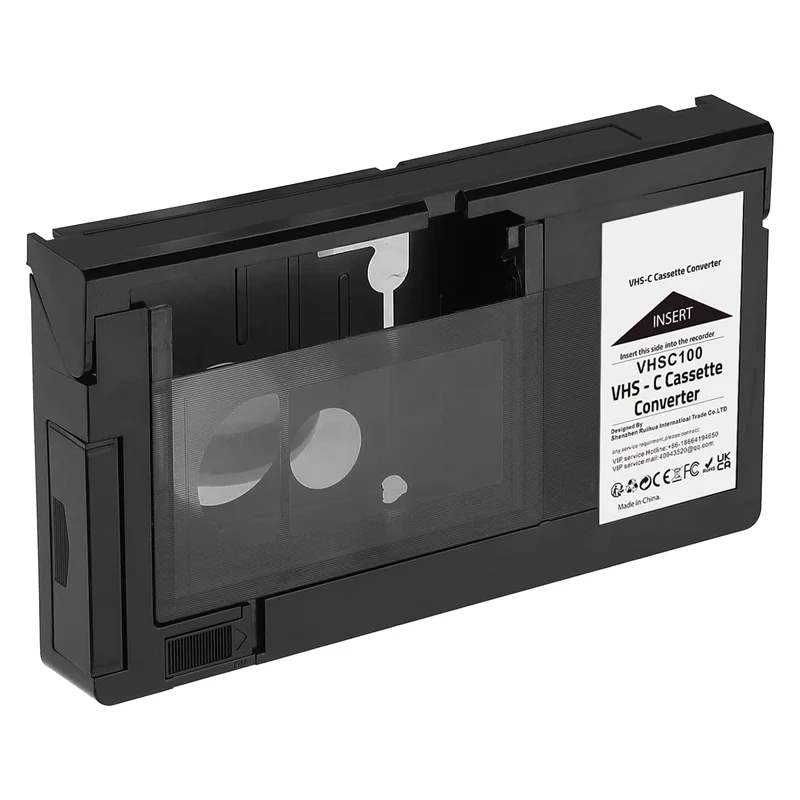 adaptador de cassete motorizado para filmadoras vhs c svhs cassete motorizada mm minidv hi8 01