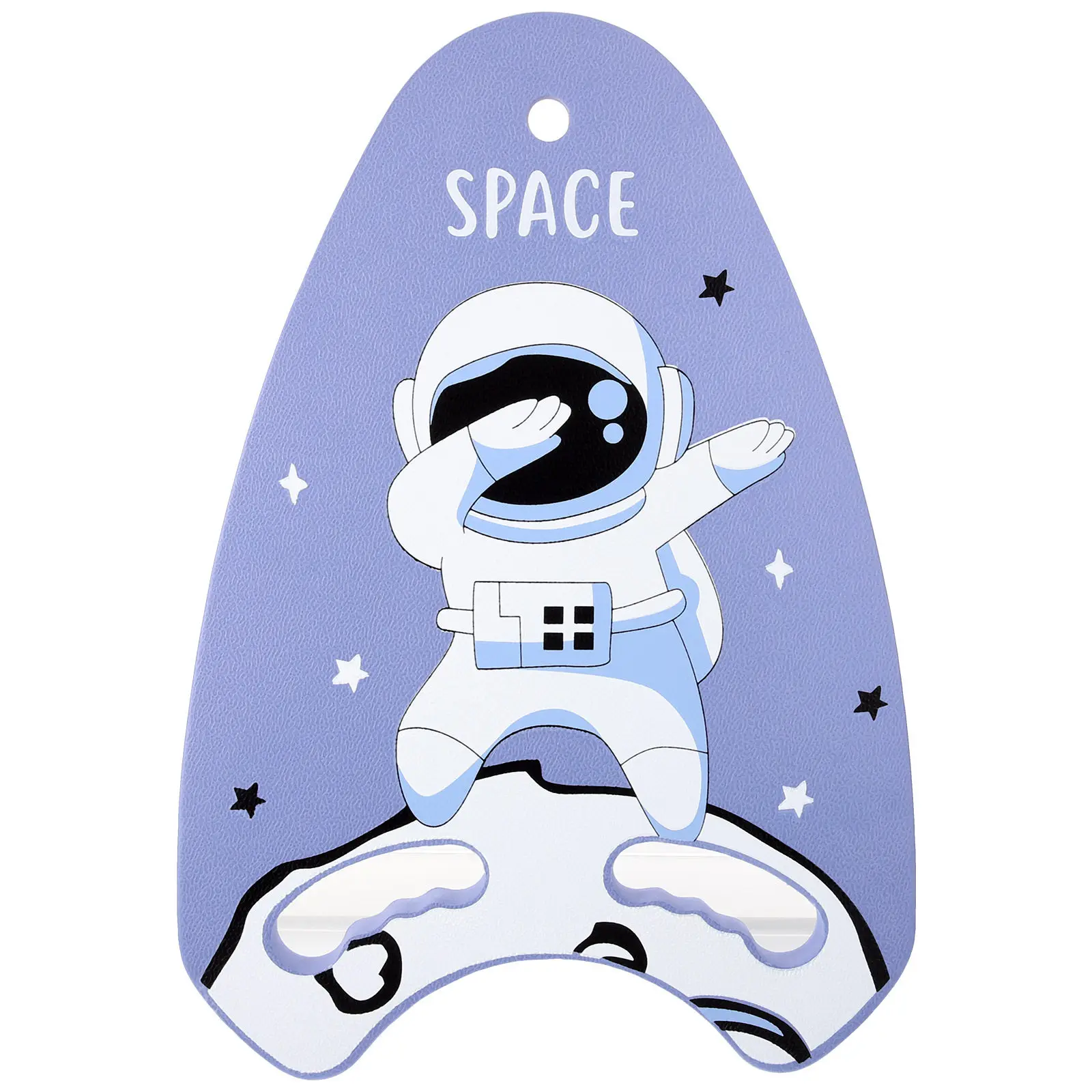 

Swim Float Board Kids Eva Shallow Blue Astronaut Cartoon Kickboard Durable Lightweight Training Aid Pool Accessories Swim