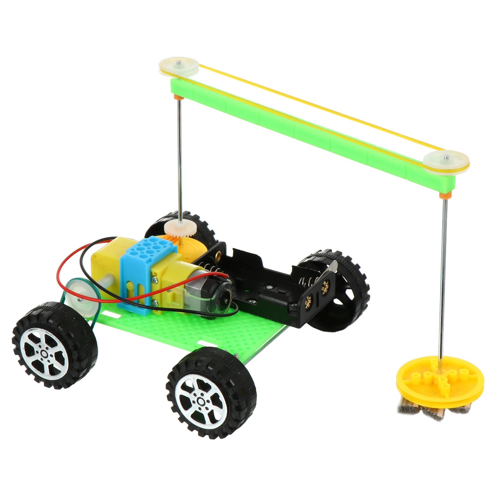 子供向け電動掃除ロボット DIY 教育用子供科学キット 教室 STEM アクティビティ 実践的なパズルゲーム開発