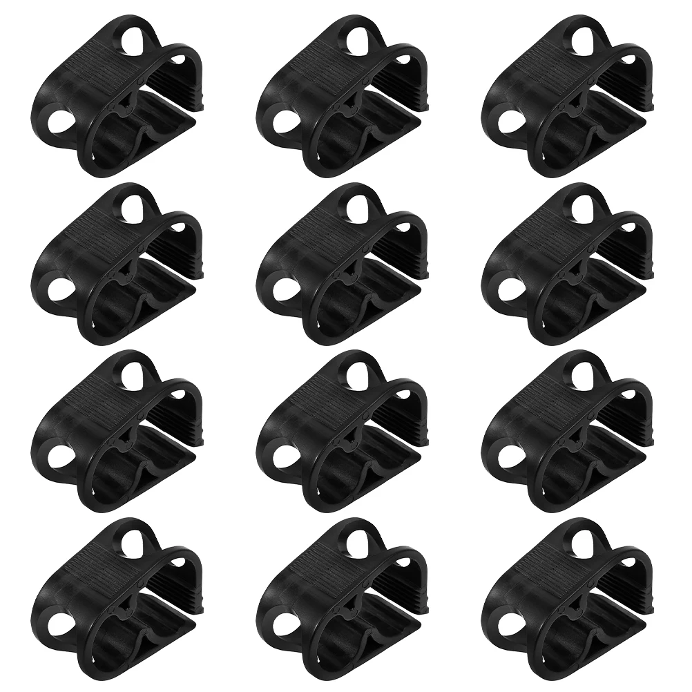 

20 Pcs Flow Control Tube Clamp Lab Water Hose Stop Tea Tray Clamps Pom Adjustable Valve