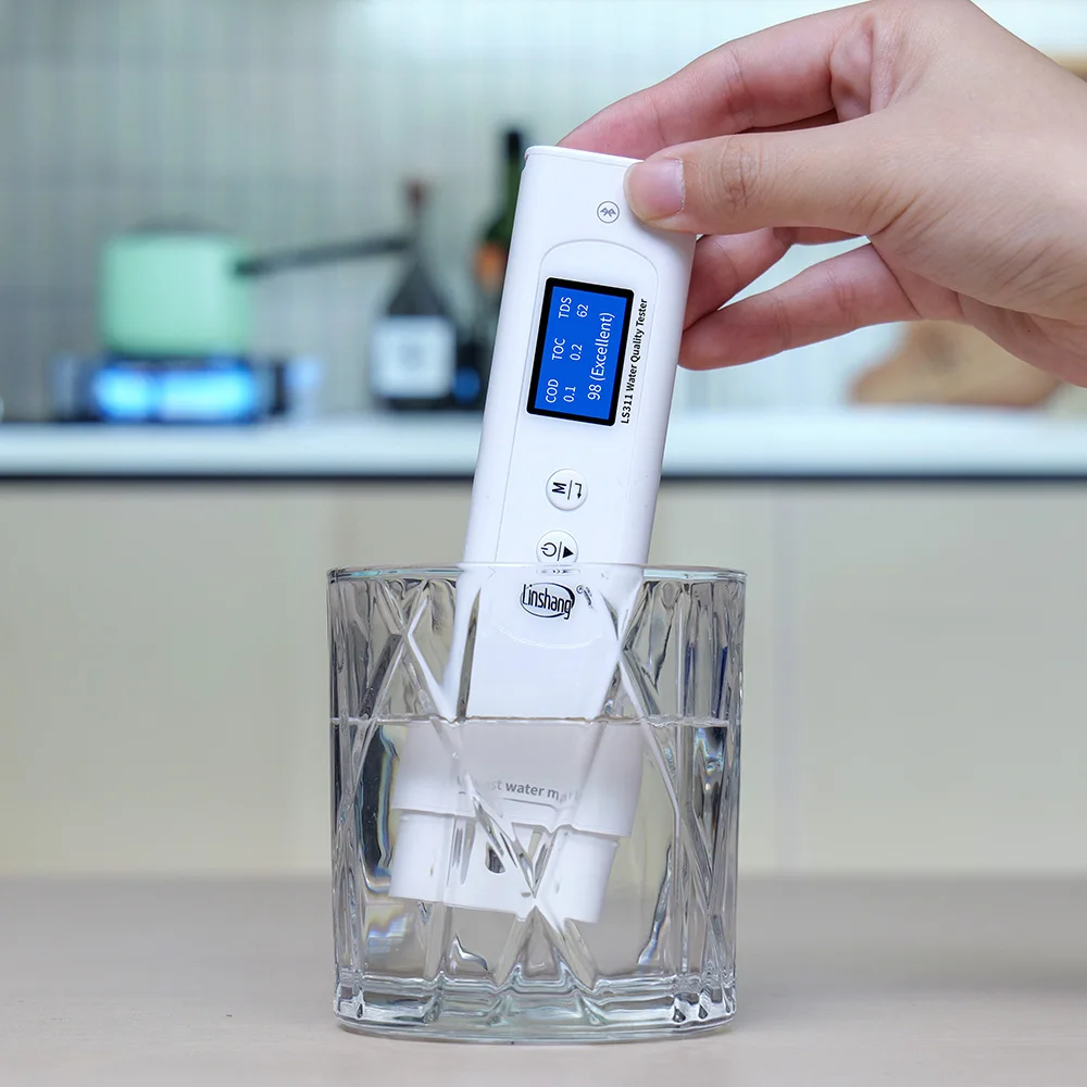 311 Water Tester Multi Parameter For Drinking Aquaculture Sea Water Measures COD TDS Conductivity Saltness Hardness