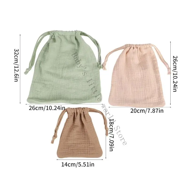 Детская организация Bundle Soft Tabric Bags легко в использовании для Baby Gear Storage B2EB