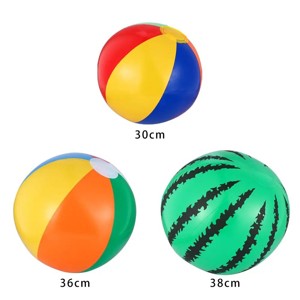 Ballon gonflable multicolore, décorations de fête, jouets d'été pour enfants