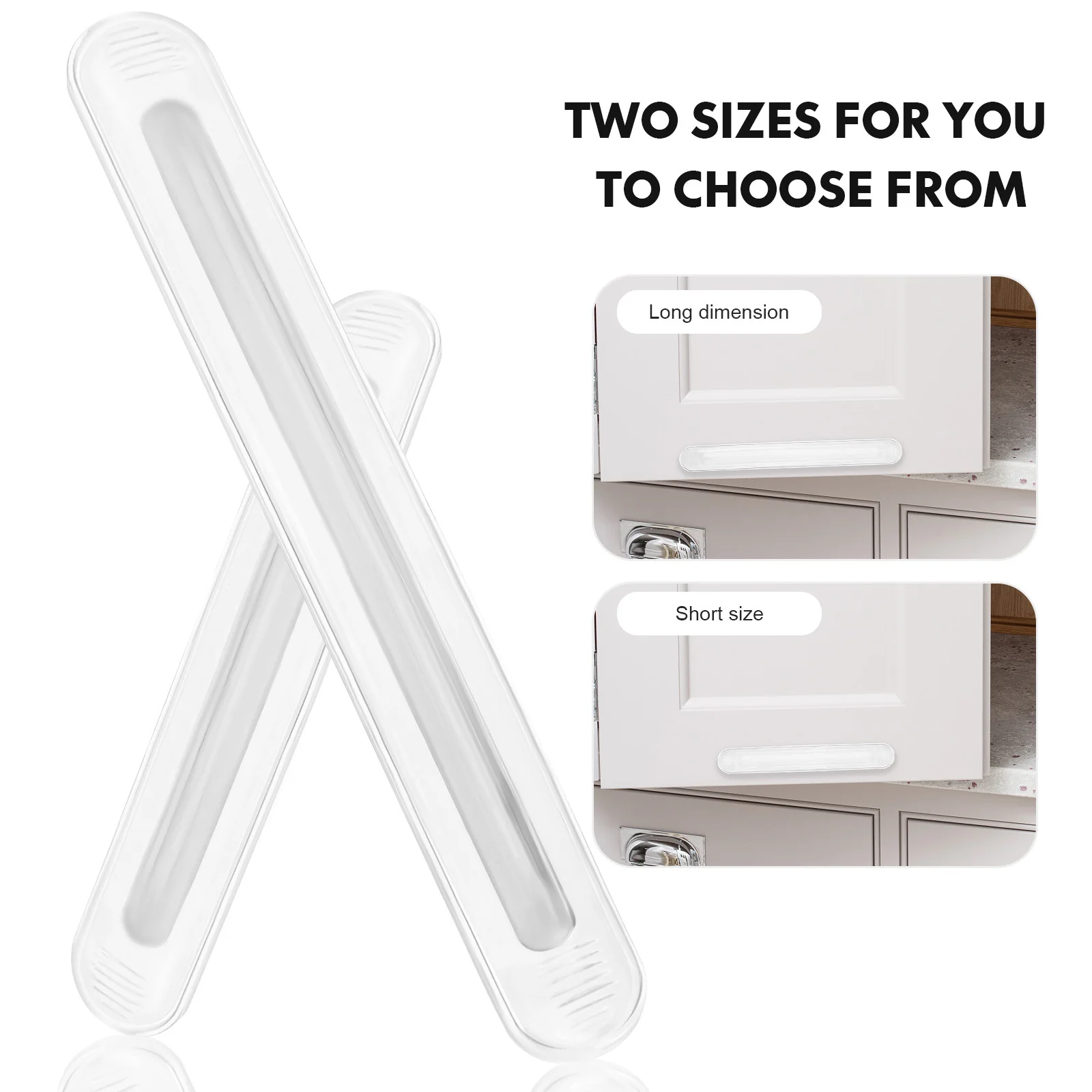 8Pcs Cabinet Door Bumper Adhesive Wall Guard Furniture Protector Home Tool Cabinet Door Bumper Wall Guard Home Supply