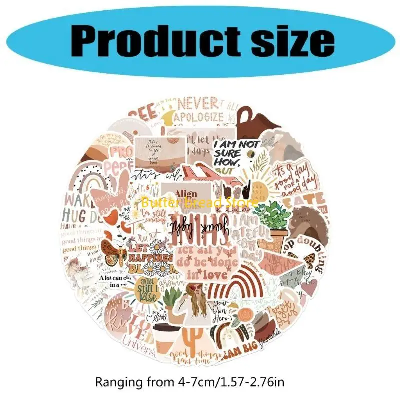 W89C 50 Sheets ملصق الكمبيوتر المحمول ملصق ملصق ملئ