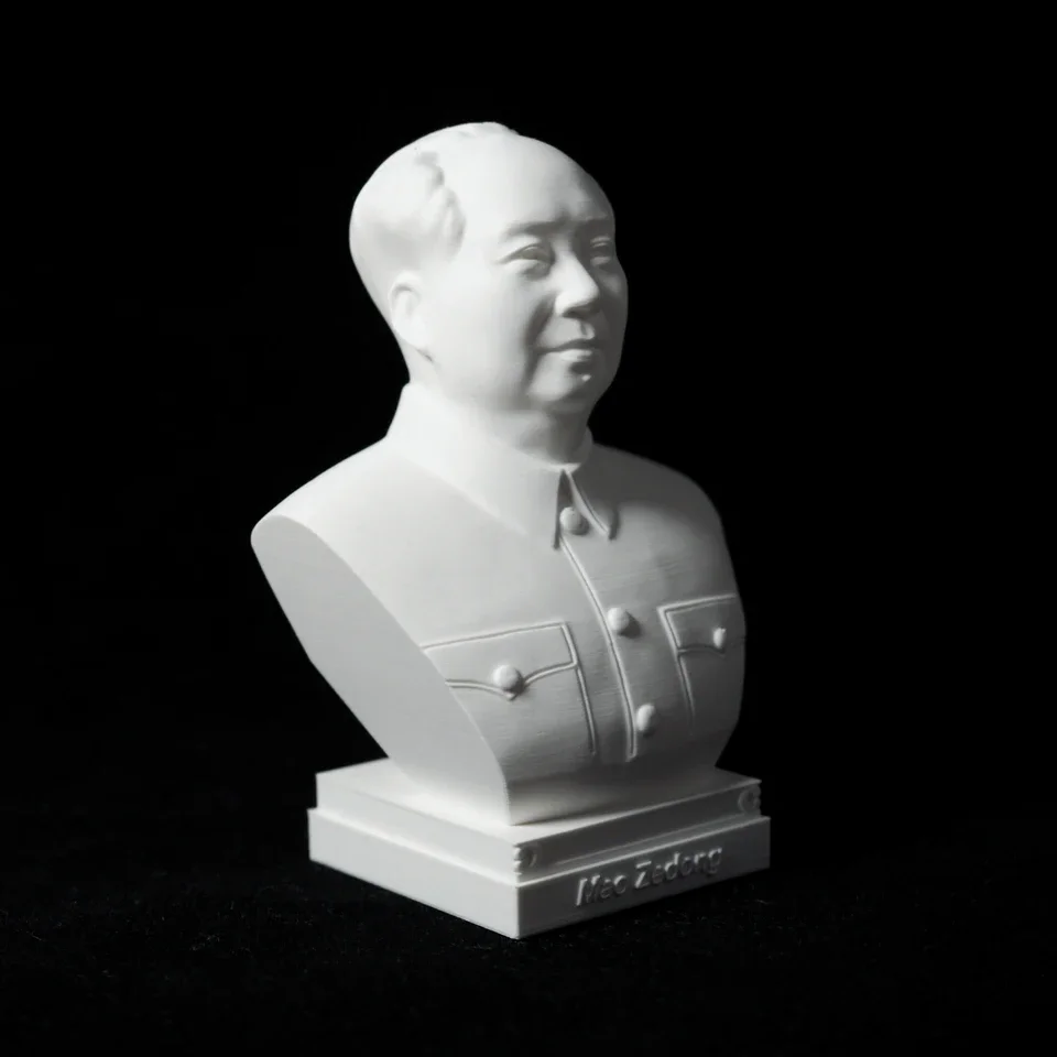 Mao Zedong, Chairman Mao imitation plaster sculpture tabletop ornaments crafts great man portrait，plastic model