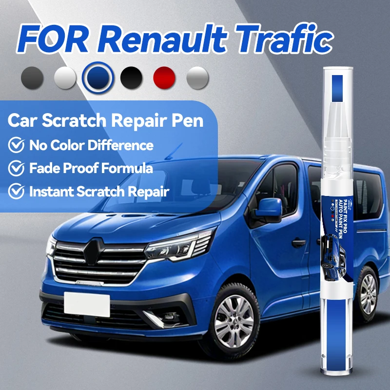 

Горячие новинки 2026: Аксессуары для ремонта лакокрасочного покрытия автомобилей RENAULT TRAFIC – карандаш для удаления царапин, цвета Carmen Red, Glacier White, Urban