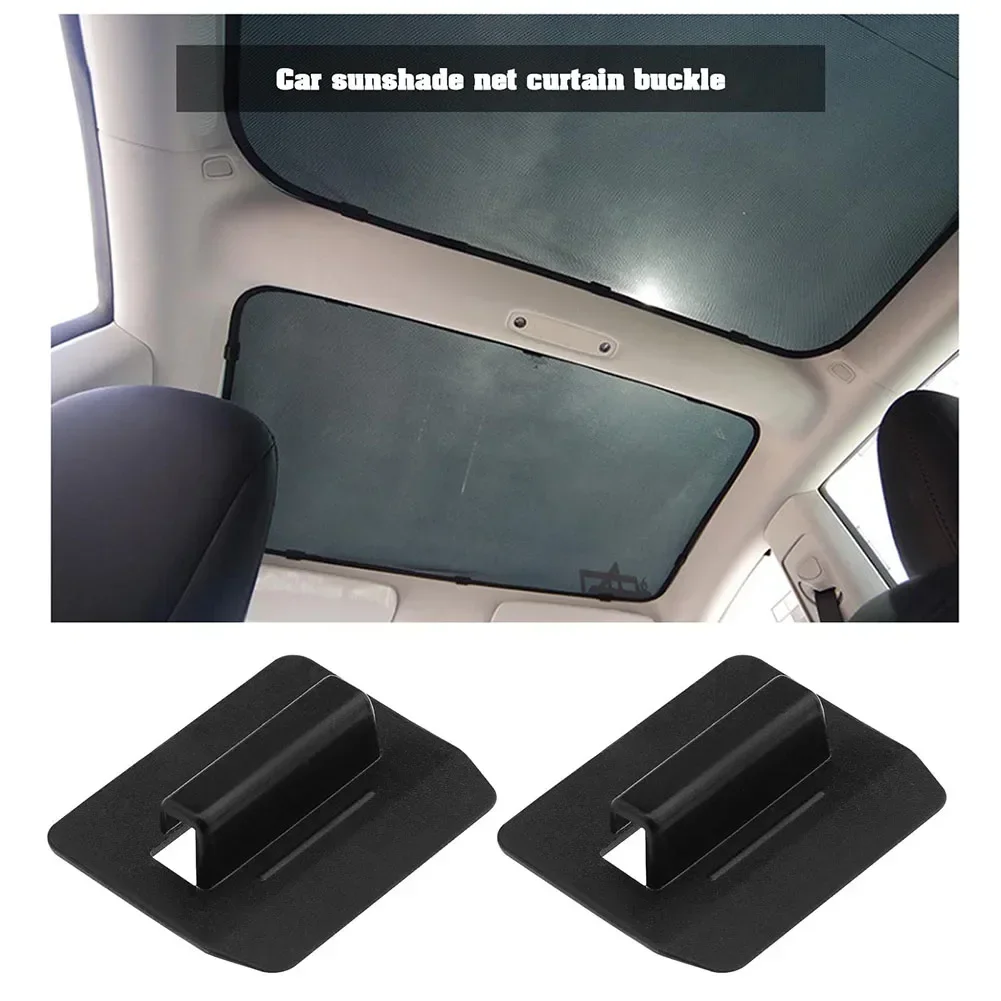 12Pcs Buckles Buckles For Tesla Model Y S X 3 Roof Sunshade Clips Skylight Split Shade Sun Block Clips Car Spare Parts