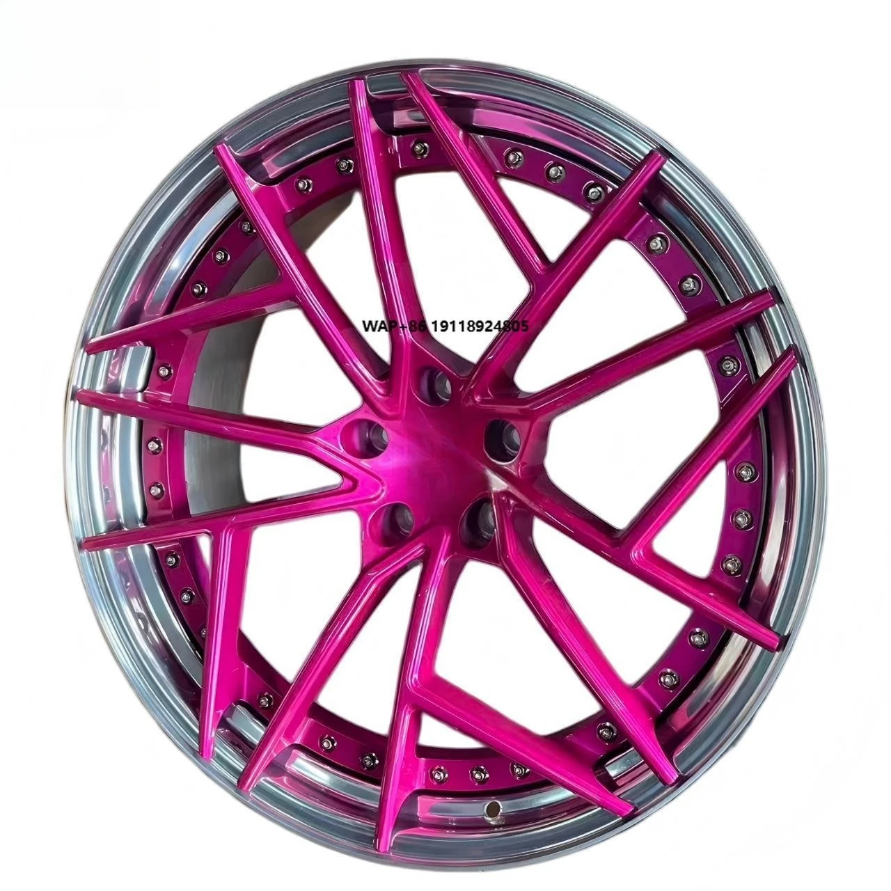 22 Inch 2 Piece Forged Alloy Wheels Custom Concave Car Rims Fit  and 6 Series 5x112 5x120
