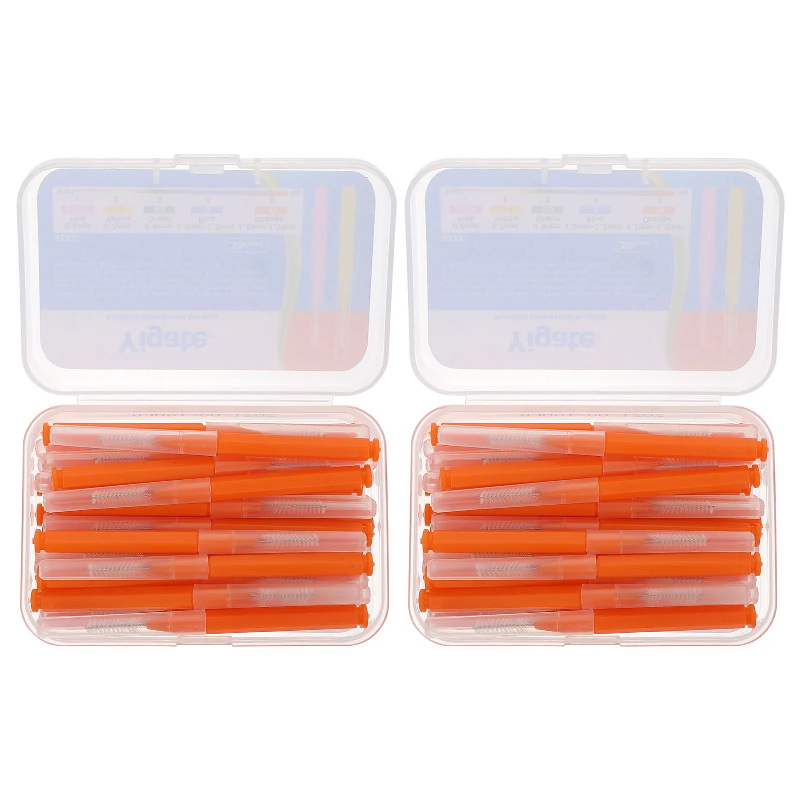 

60 Pcs Interdental Brush Teeth Cleaning Tools Steel Wire Floss Oral Care Travel Family Toothpick Flosser Hygiene Dental