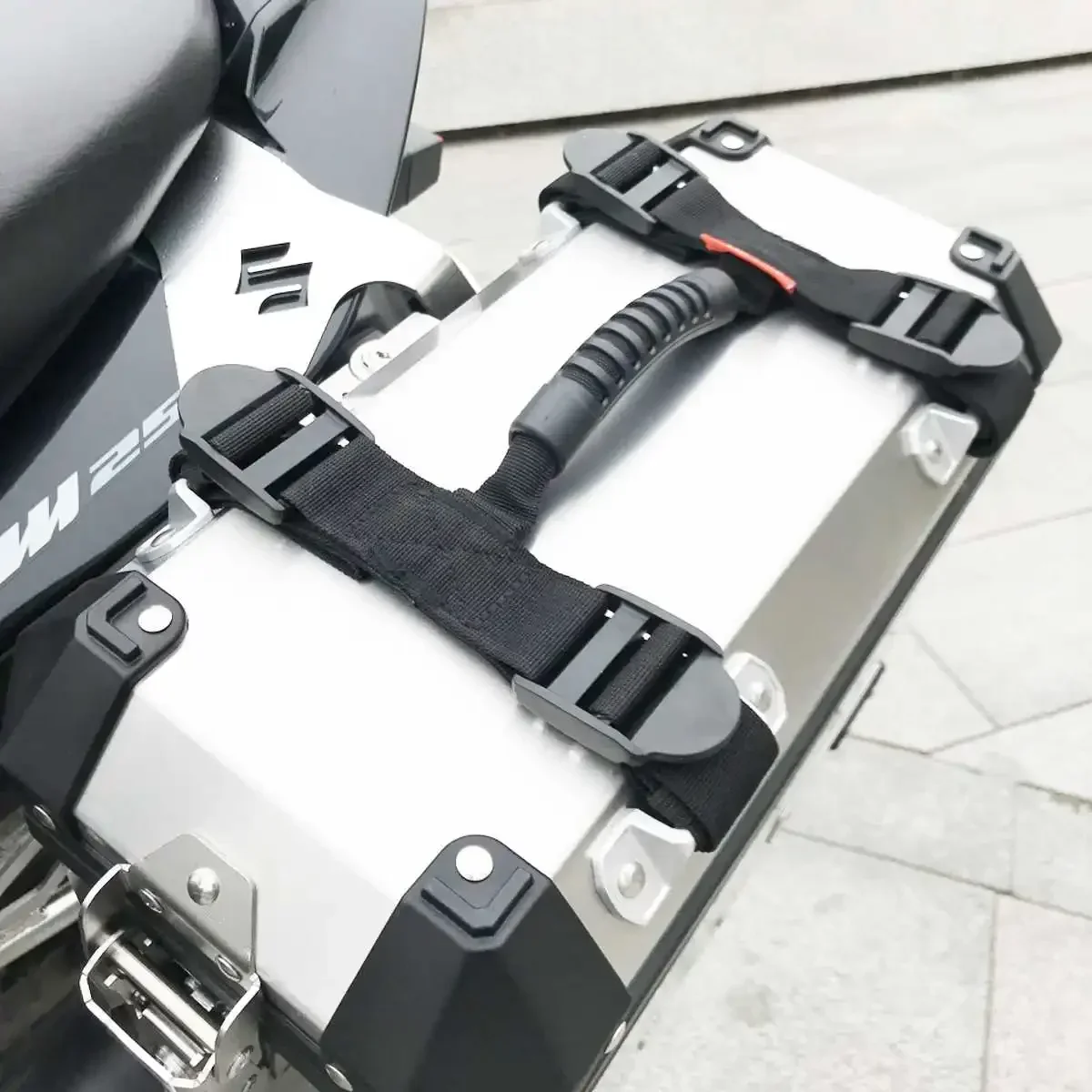 

1/2 шт. Ручки для боковых кофров из сплава с веревкой для мотоциклов BMW R1200GS LC ADV ADVENTURE F700GS F800GS