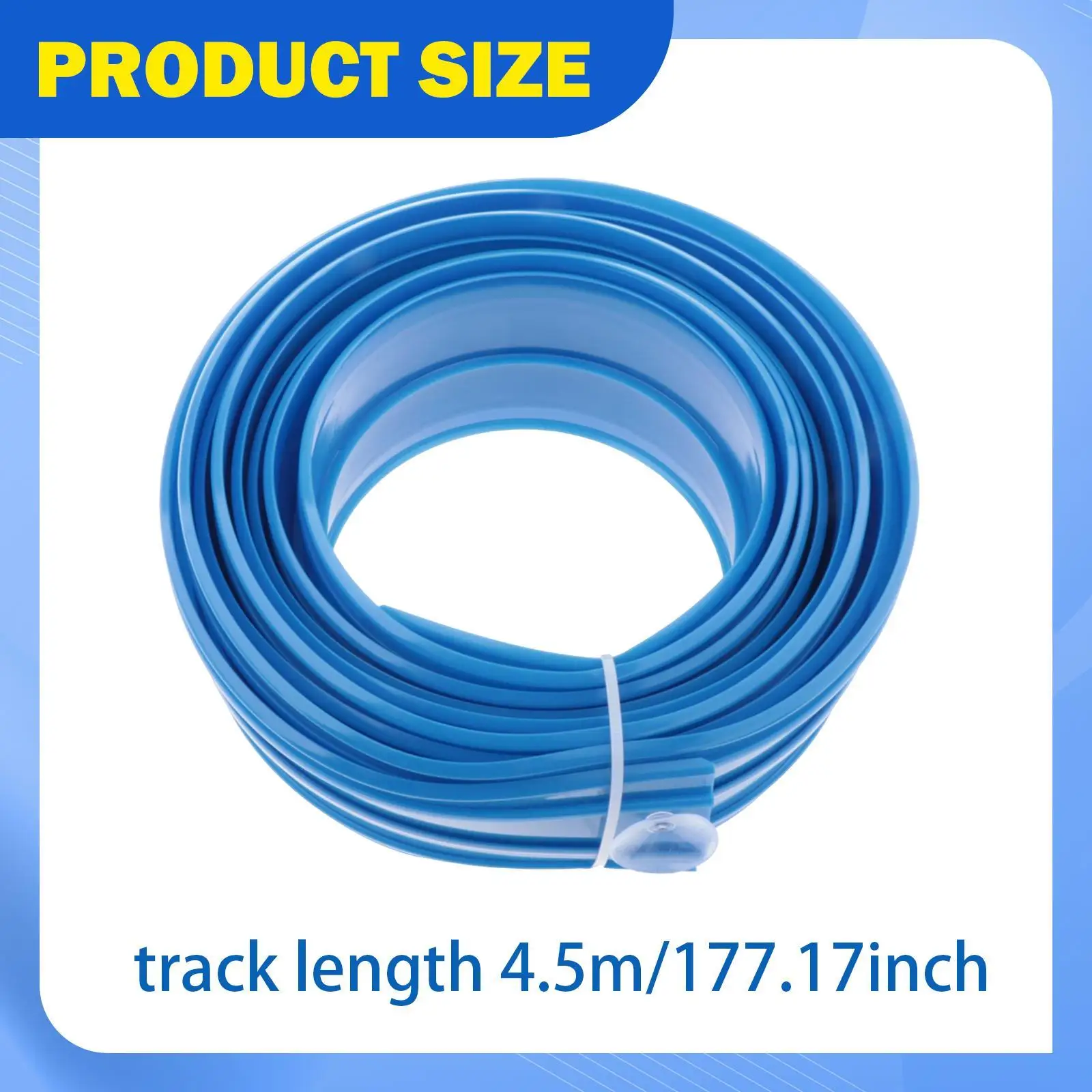 Elastyczna torowa 4,5 m z 4 mini modelami samochodów ze stopu aluminium, uniwersalna z przyssawkami.