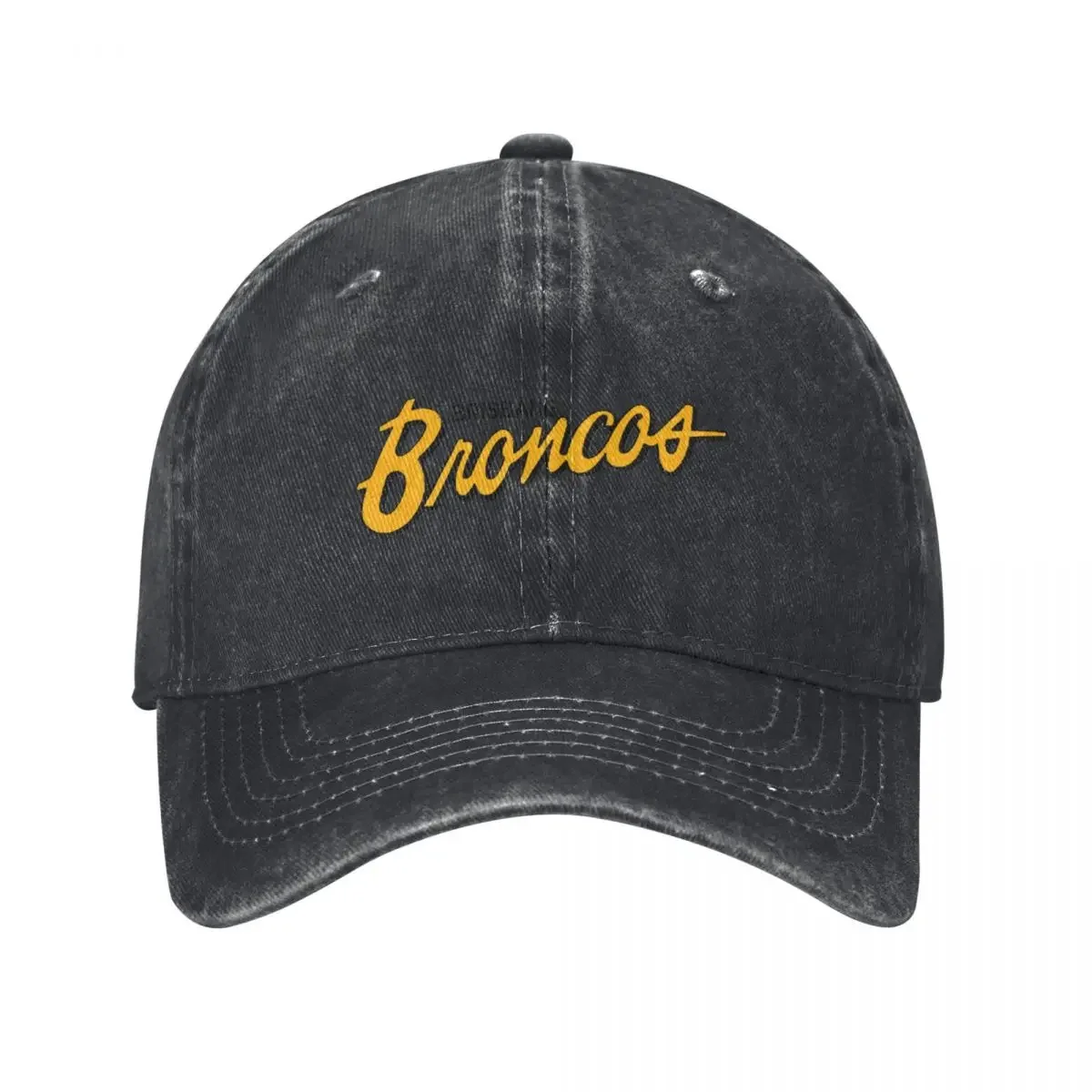 

Broncos Retro Baseball Cap Hat Baseball Cap Sunscreen hard hat Rugby Mens Women's