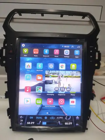 안드로이드 12 자동차 라디오 포드 익스플로러 2014 2015 2016 2017 2018 2019 Carplay GPS 5G SIM 멀티미디어 플레이어 스테레오 헤드 유닛