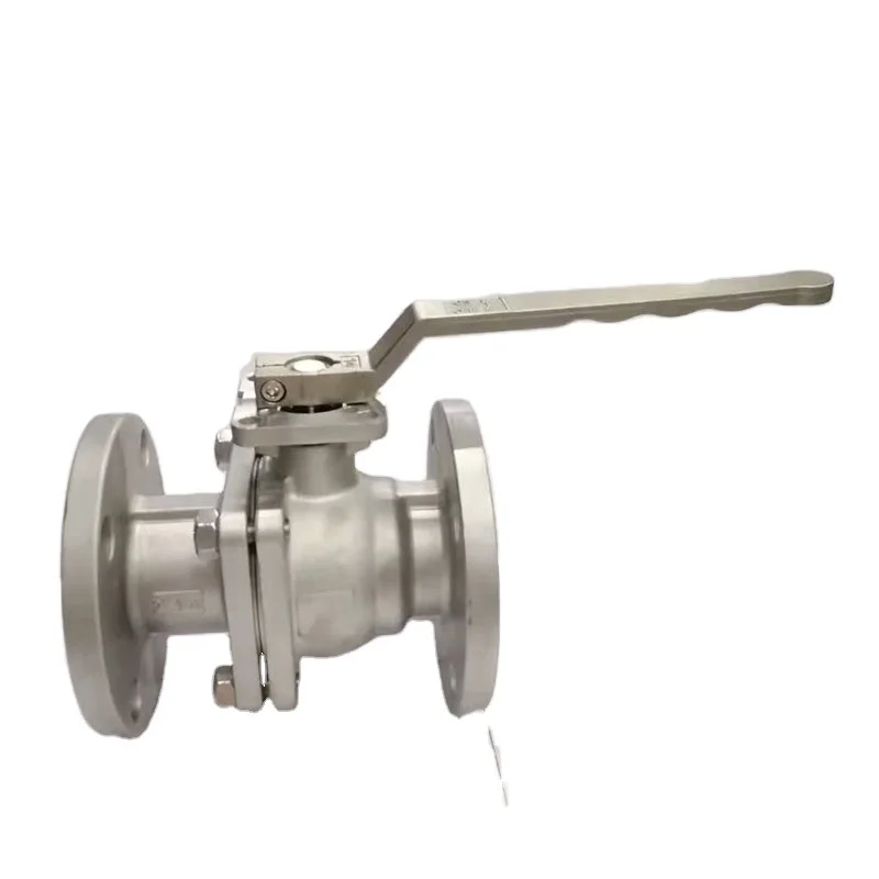 American Standard Stainless Steel Flanged Ball Valve 304 316L CF8m Flange Contromatics Chemical Ball Valve