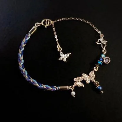 История Дию Сим, мечта летней ночи, дернальный браслет, слава короля, сладкая бабочка, ювелирные изделия для рук, анимационная игра