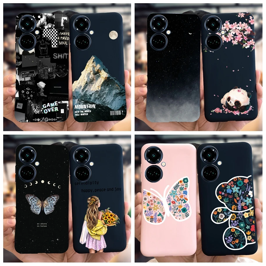 For Tecno Camon 19 Pro 5G Case Lovely Cartoon Patterns Cover Soft Silicone Funda For Tecno Camon 19 Neo Camon19 CI6n CH6i Bumper