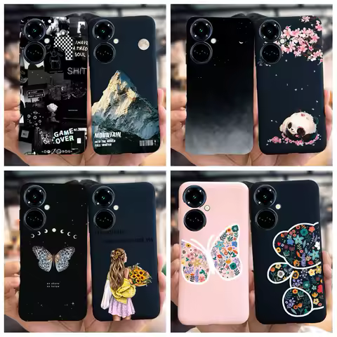 For Tecno Camon 19 Pro 5G Case Lovely Cartoon Patterns Cover Soft Silicone Funda For Tecno Camon 19 Neo Camon19 CI6n CH6i Bumper
