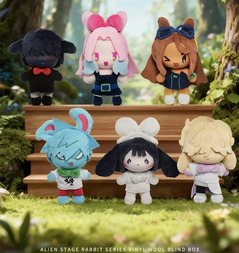 

[Подлинный] Alien Stage Rabbit Series виниловый сюрприз слепая коробка кулон модные игровые периферийные устройства домашний декор коллекция подарки на день рождения