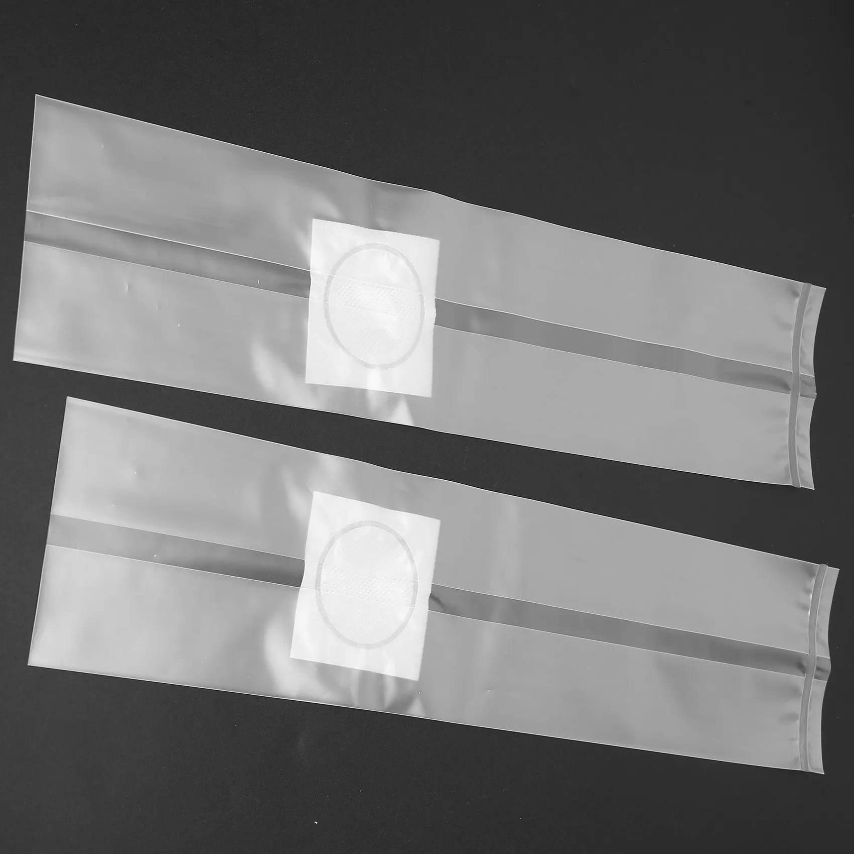 PZHI 100Pcs Mushroom Growing Bag Spawn Bags Thick 6 Mil 5.9x13.8 Inch 0.2 Micrometre Filter Breathable Autoclavable
