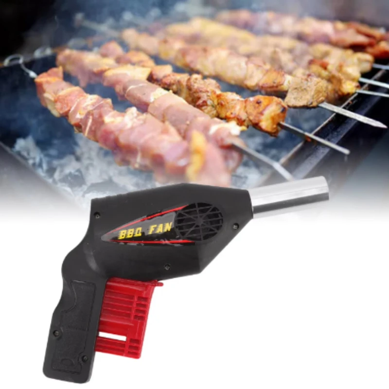BBQ Air Blower Ventilator Portable Picnic Hand Held Fan Camping Cooking Tools for Outdoor Travel Barbecue Camping Cooking Tools