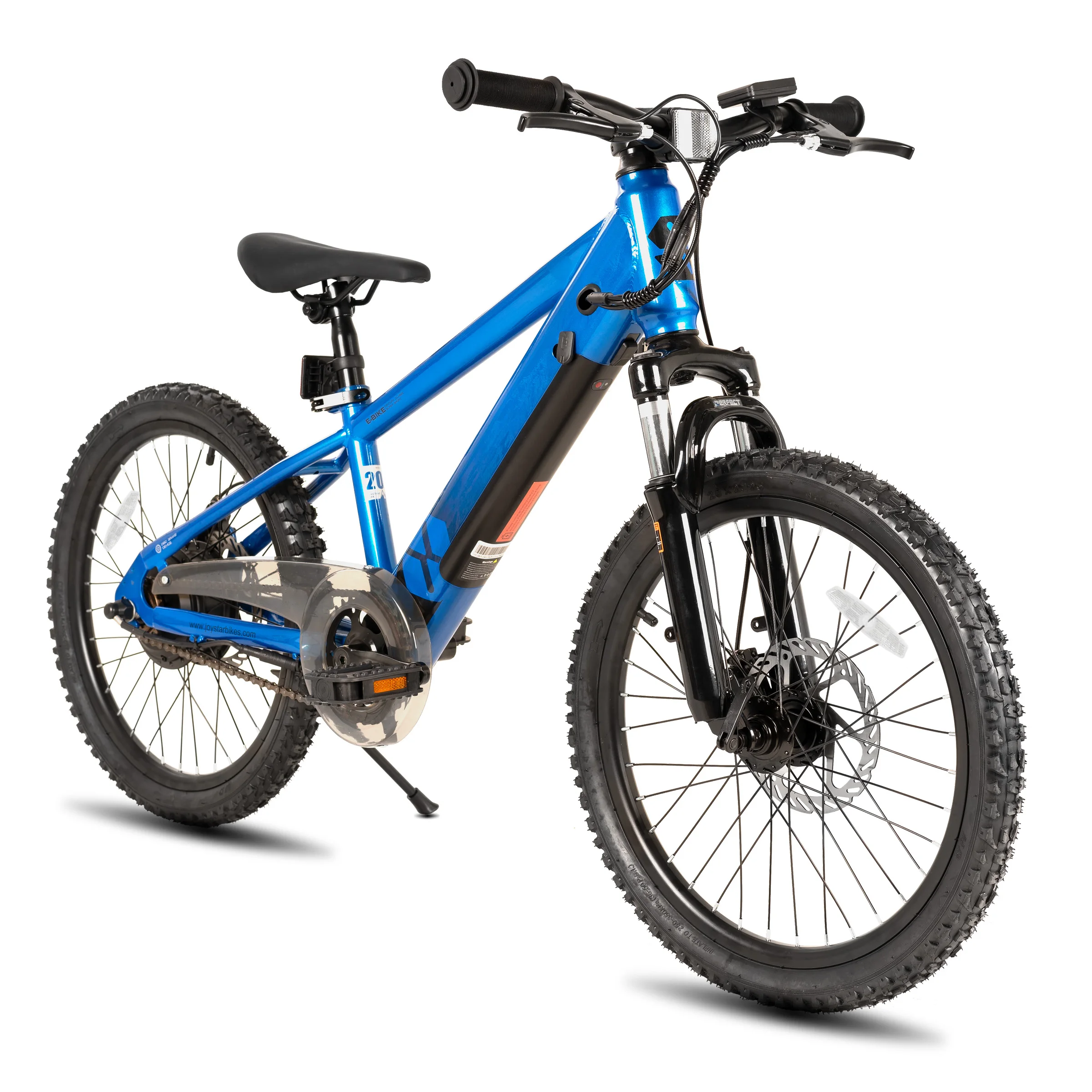 JOYSTAR Electric Mountain Bike for Kids 20"  Boys Girls Teens Ages 7+ with Removable Battery 250W Motor And Disc Brakes image 4